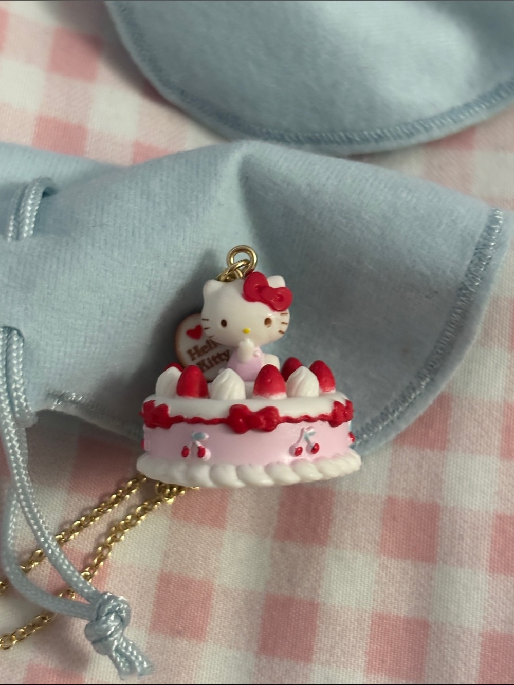 Sanrio Japan Sweet Motif Hello Kitty Charm Necklace